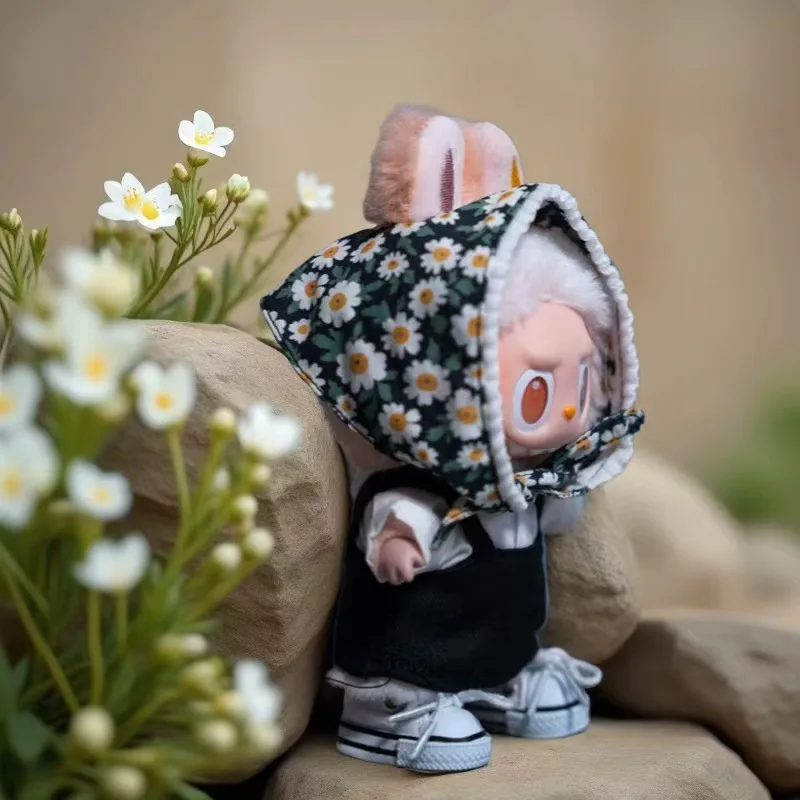 For 17cm Mini Labubu Clothing Set Daisy Flower Headscarf Skirt Fashion 3.0 Labubu Clothes outfit Shoes Doll Accessories Toys
For 17cm Mini Labubu Clothing Set Daisy Flower Headscarf Skirt Fashion 3.0 Labubu Clothes outfit Shoes Doll Accessories Toys