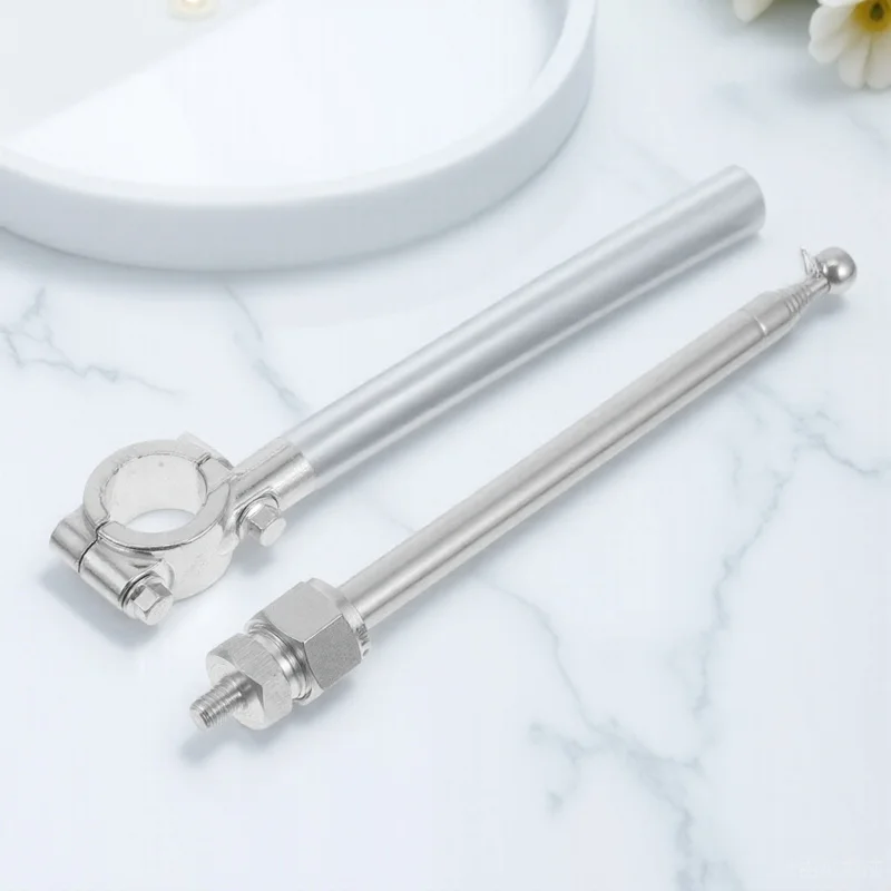 Stainless Steel Adjustable Telescopic Motorcycle Flagpole Stand for Dirt Bike Off-Road Street Bikes Safety Visibility
Stainless Steel Adjustable Telescopic Motorcycle Flagpole Stand for Dirt Bike Off-Road Street Bikes Safety Visibility