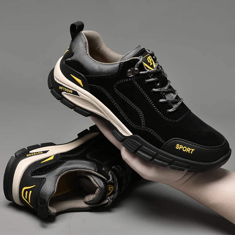 Winter Fur Outdoor Sports Shoes Thick Sole Non-Slip Hiking Shoes Hiking Rock Climbing Sports Shoes High Quality Casual Shoes Men
Winter Fur Outdoor Sports Shoes Thick Sole Non-Slip Hiking Shoes Hiking Rock Climbing Sports Shoes High Quality Casual Shoes Men