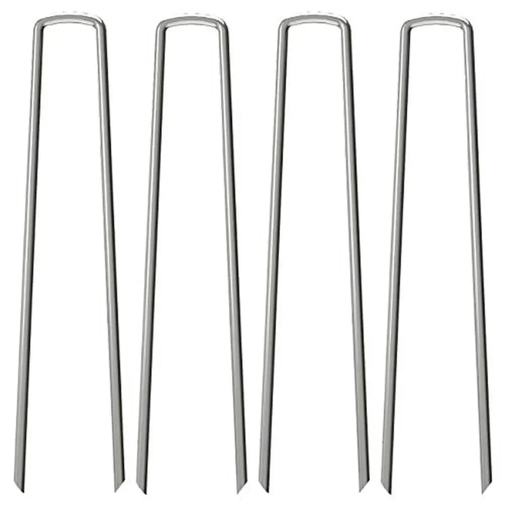 200 Pack 12" Galvanized Garden Landscape Fabric Stakes Pins Heavy Duty U Shaped Fence Anchors Dog Defense Sharp Ends Secure
200 Pack 12" Galvanized Garden Landscape Fabric Stakes Pins Heavy Duty U Shaped Fence Anchors Dog Defense Sharp Ends Secure