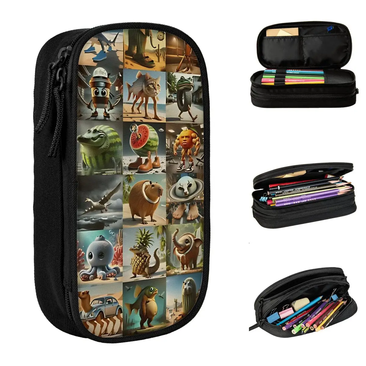 Funny Italian Brainrot Meme Accessories Pencil Case Large-capacity Kids Pencil Case Stationery Gift
Funny Italian Brainrot Meme Accessories Pencil Case Large-capacity Kids Pencil Case Stationery Gift