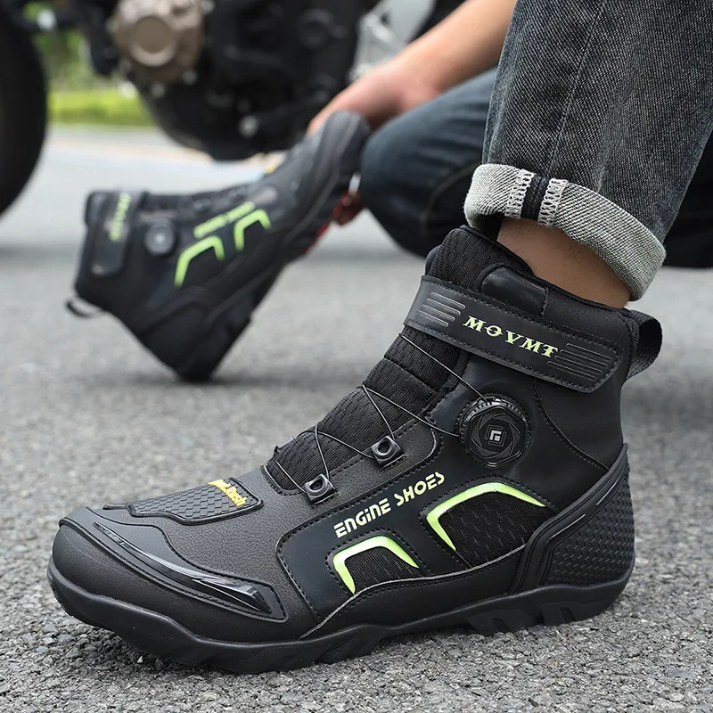 Men's Motorbike Motorcycle Riding Boots Off-Road Motocross Racing Shoes Travel Outdoor Protective Footwear
Men's Motorbike Motorcycle Riding Boots Off-Road Motocross Racing Shoes Travel Outdoor Protective Footwear
