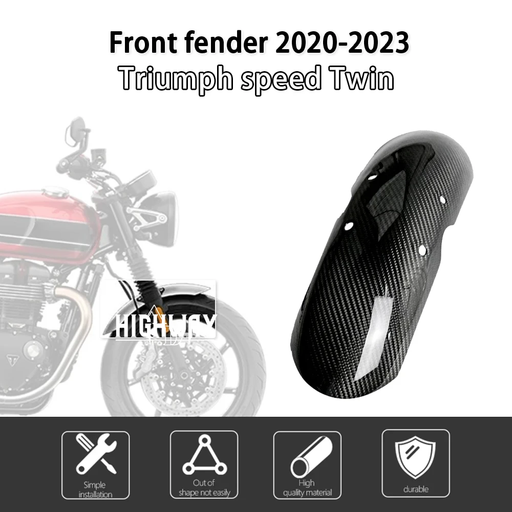 Переднее крыло из углеродного волокна для Triumph Speed Twin 2020-2023 2021 2022 100%, 3K, аксессуары для мотоциклов
Переднее крыло из углеродного волокна для Triumph Speed Twin 2020-2023 2021 2022 100%, 3K, аксессуары для мотоциклов