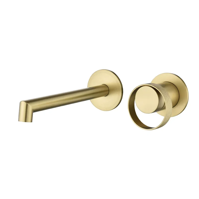 Brushed Gold In-Wall Bathroom Faucet Set Concealed Basin Mixer Tap Hot And Cold Black Sink Tap Gray Finish for Bathroom
Brushed Gold In-Wall Bathroom Faucet Set Concealed Basin Mixer Tap Hot And Cold Black Sink Tap Gray Finish for Bathroom
