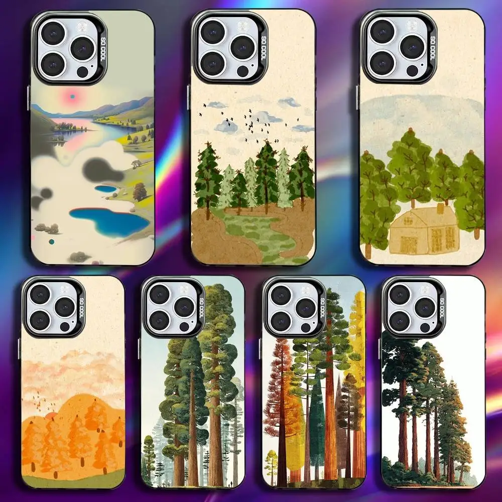 Refreshing and healing forest Phone Case For iPhone 17,16,15,14,13,12,Pro,Max,Plus,Mini,XS,SE Anti Fall Black Matte Hard Bumper
Refreshing and healing forest Phone Case For iPhone 17,16,15,14,13,12,Pro,Max,Plus,Mini,XS,SE Anti Fall Black Matte Hard Bumper