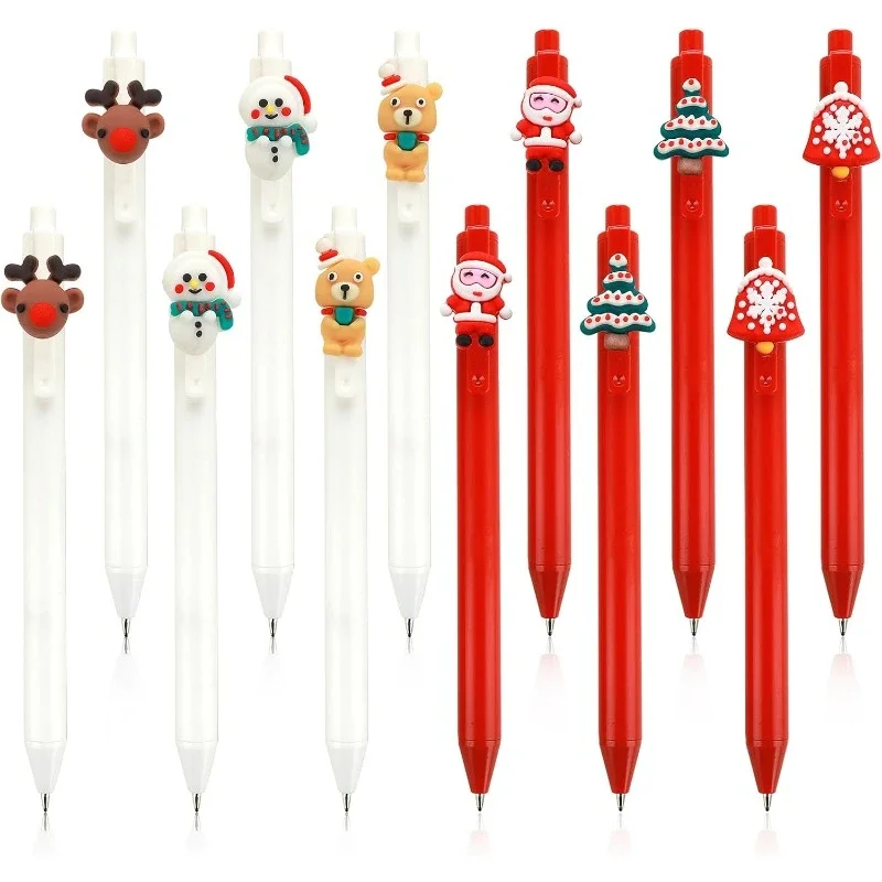 24pcs Christmas cartoon cute novel retractable thin gel pen holiday Christmas office school supplies party gifts
24pcs Christmas cartoon cute novel retractable thin gel pen holiday Christmas office school supplies party gifts