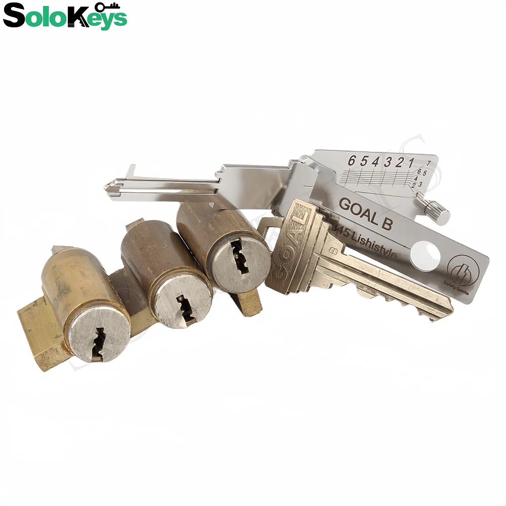 SOLOKEYS GOAL B SS345 оригинальный слесарь Lishi 2 в 1 для домашних дверных замков, декодирование слесарных инструментов
SOLOKEYS GOAL B SS345 оригинальный слесарь Lishi 2 в 1 для домашних дверных замков, декодирование слесарных инструментов