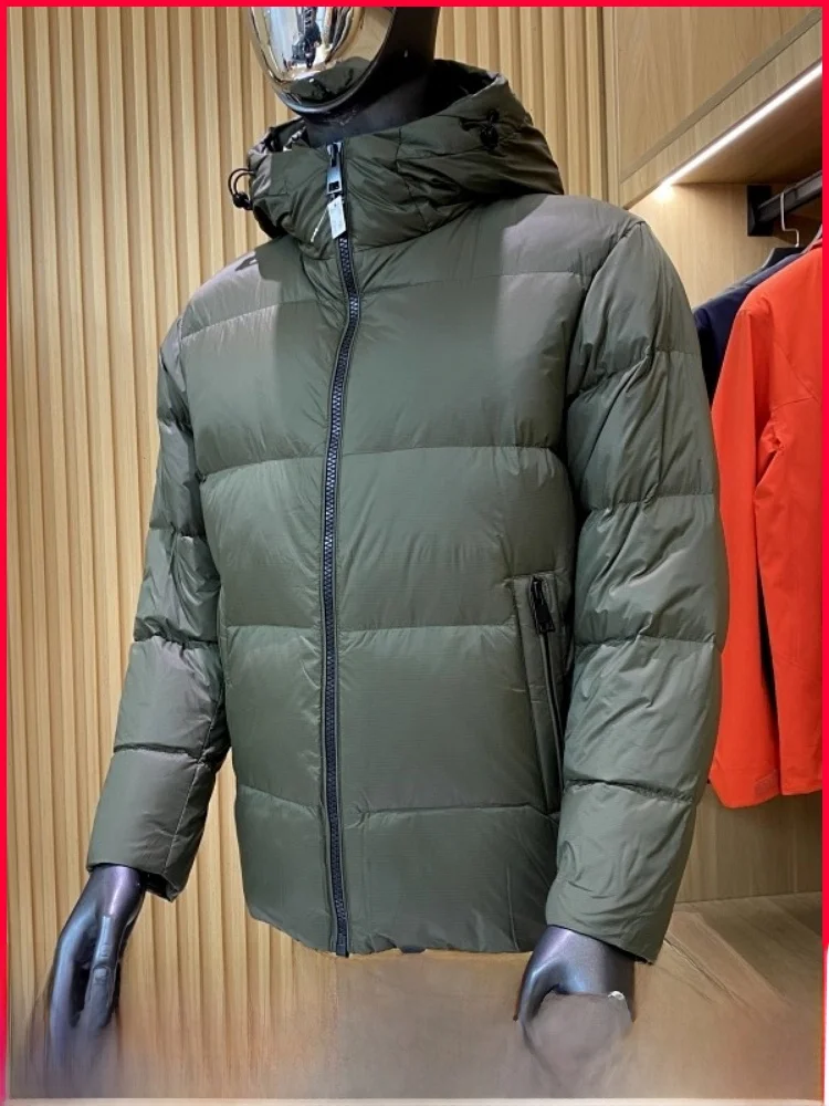 Thiened Men's down Jaet Windproof Waterproof New Winter Bread Clothes Faionable Outdoor Sle Zipper Closure Nylon Fabric
Thiened Men's down Jaet Windproof Waterproof New Winter Bread Clothes Faionable Outdoor Sle Zipper Closure Nylon Fabric