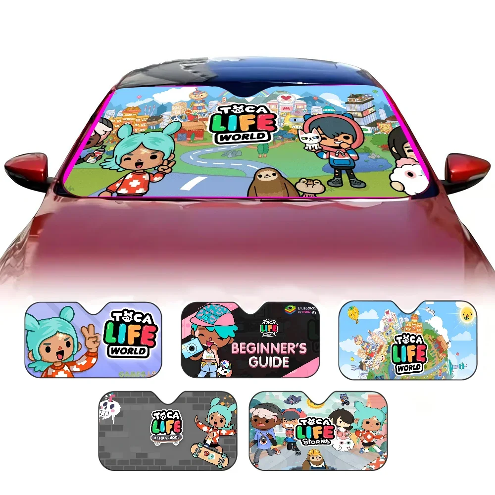 Toca B-Boca T-Toca Life World Windshield Sun Shade for Sedans,Upgraded Car Sunshade for Front Windshield Visor Protector
Toca B-Boca T-Toca Life World Windshield Sun Shade for Sedans,Upgraded Car Sunshade for Front Windshield Visor Protector
