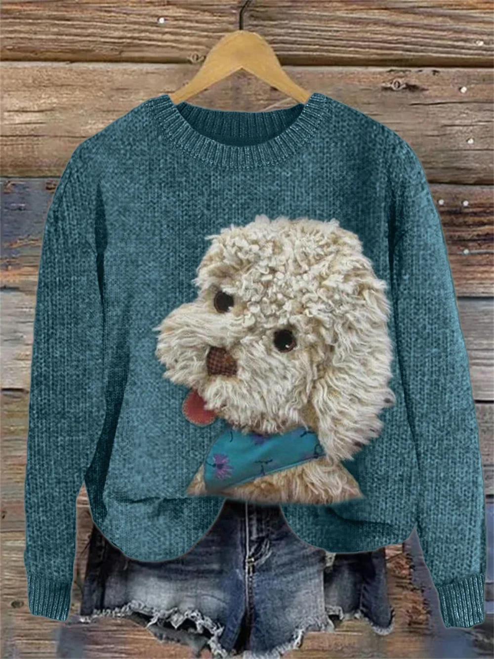 2024 New Women's 3D Printed Animal Hoodie | Coarse Needle Fabric | Round Neck Sweater
2024 New Women's 3D Printed Animal Hoodie | Coarse Needle Fabric | Round Neck Sweater