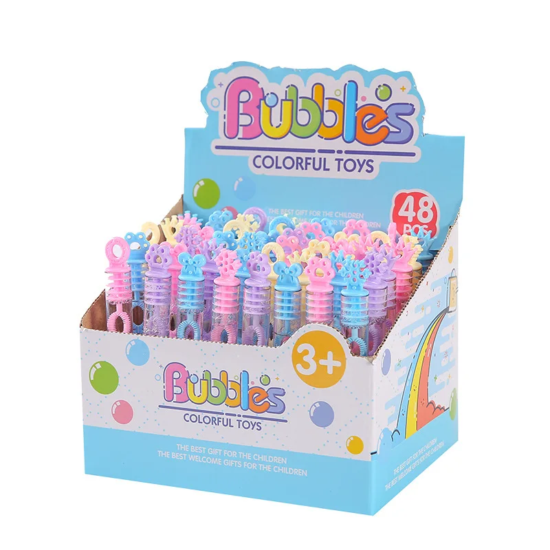 10Pcs Colorful Tube Bubble Portable Fun Soap Bottle Wedding Gifts Birthday Party Decoration Baby Shower Favors Outdoor Kids Toy
10Pcs Colorful Tube Bubble Portable Fun Soap Bottle Wedding Gifts Birthday Party Decoration Baby Shower Favors Outdoor Kids Toy