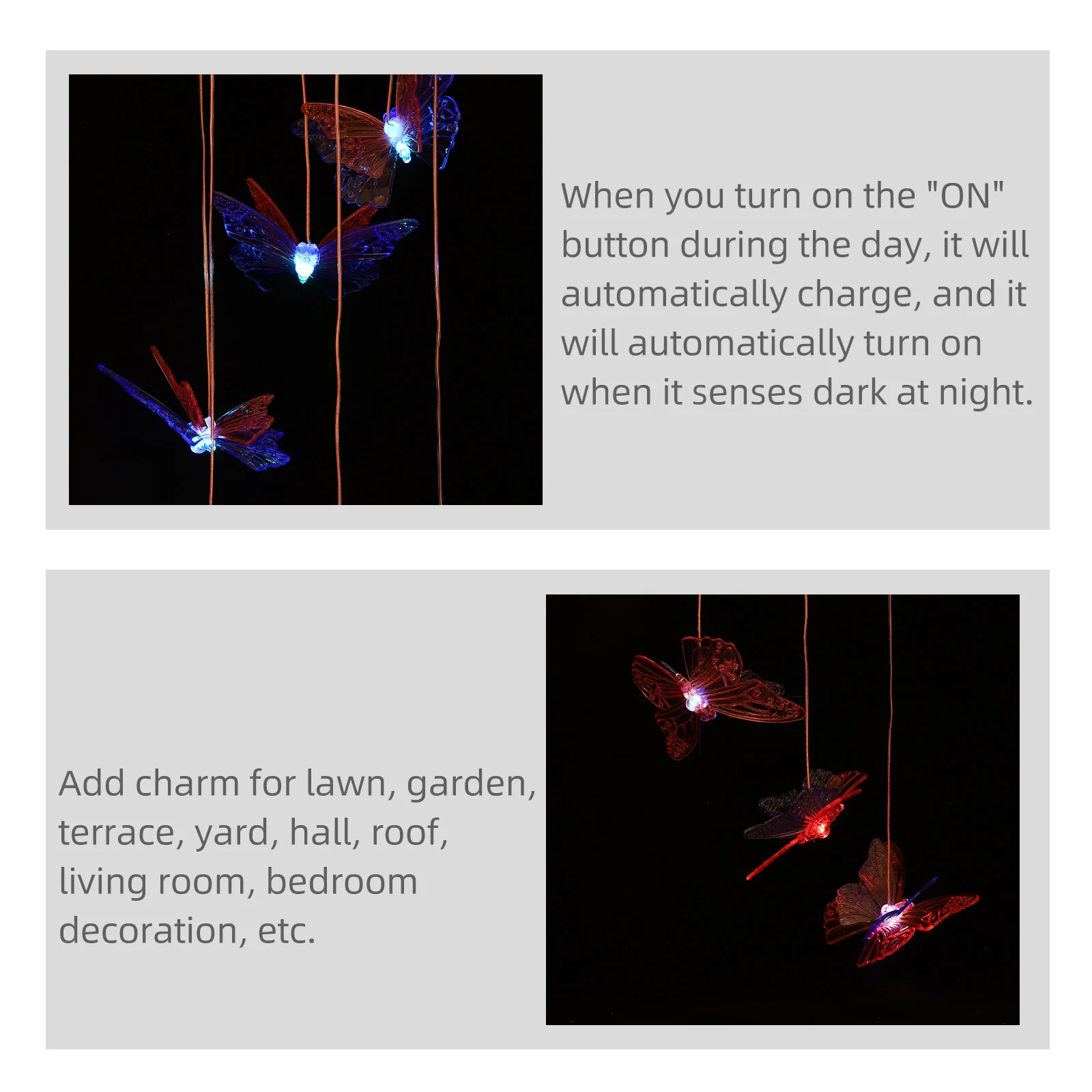 1pc Garden Hanging Lamp Wind Chime Solar Wind Bell Light Color Changing Outdoor Indoor Decor Light Lawn Terrace
1pc Garden Hanging Lamp Wind Chime Solar Wind Bell Light Color Changing Outdoor Indoor Decor Light Lawn Terrace