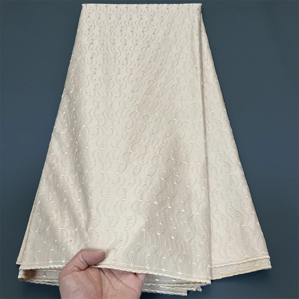 2025 High Quality Tulle Lace Fabric for Dress Sewing Damask Cotton Pure Embroidery Wedding Party Nigerian Style 5Yard hz1355
2025 High Quality Tulle Lace Fabric for Dress Sewing Damask Cotton Pure Embroidery Wedding Party Nigerian Style 5Yard hz1355