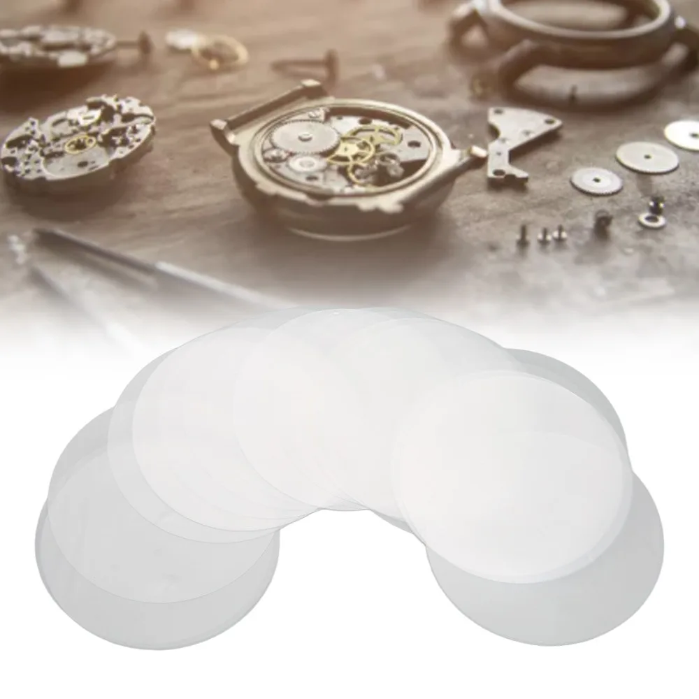50pcs Plastic Material Watch Dial Protector 60mm Diameter Case Back Pad Protector Watch Dial Tools Professional Watchmaking
50pcs Plastic Material Watch Dial Protector 60mm Diameter Case Back Pad Protector Watch Dial Tools Professional Watchmaking