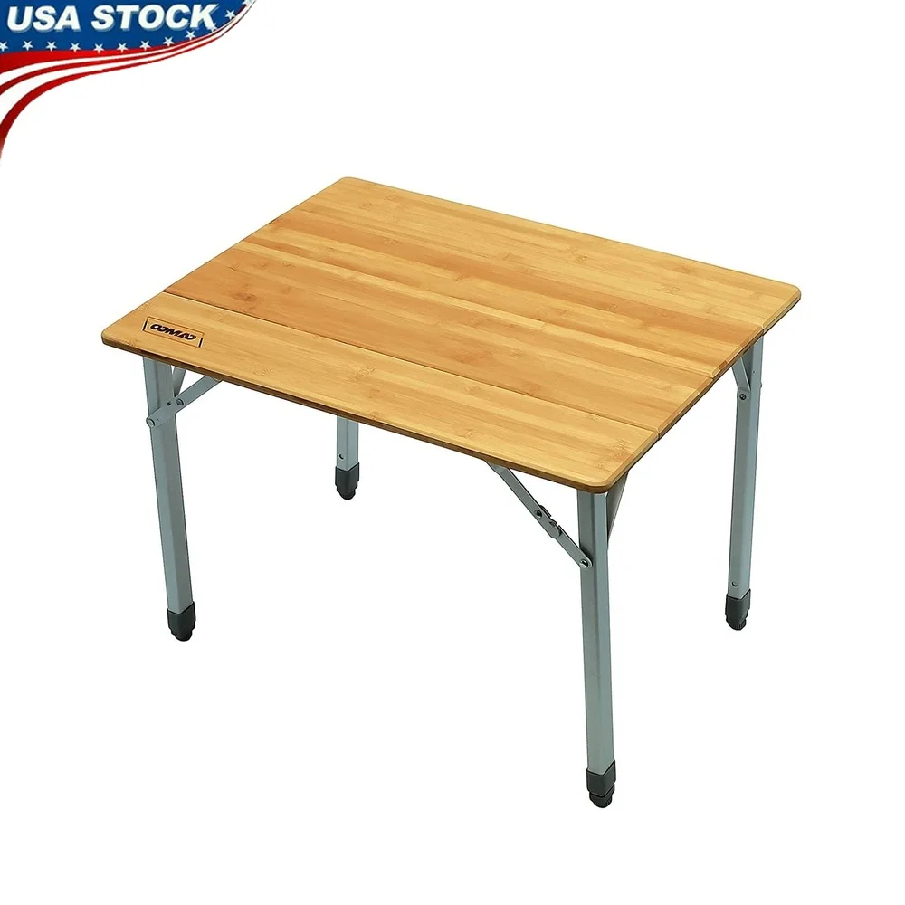 Folding Bamboo Table with Telescoping Aluminum Legs Portable Lightweight Picnic Camping Tailgating Adjustable Height Easy
Folding Bamboo Table with Telescoping Aluminum Legs Portable Lightweight Picnic Camping Tailgating Adjustable Height Easy