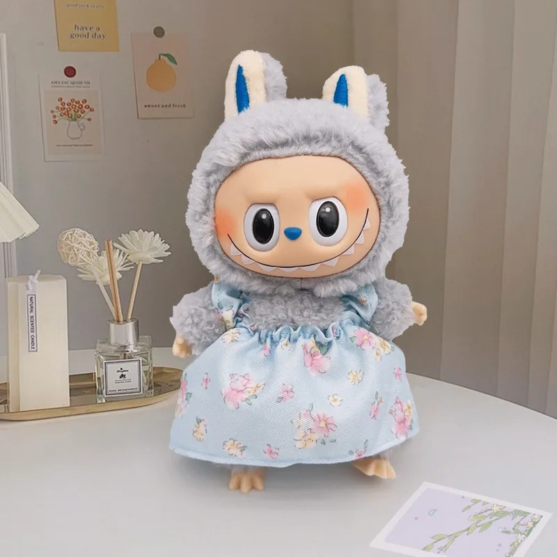 For New Labubu Doll Cotton Print Hanging Neck Dress Creative Sweet Countryside Style Girl'S Clothing Toy Doll Accessory Gifts
For New Labubu Doll Cotton Print Hanging Neck Dress Creative Sweet Countryside Style Girl'S Clothing Toy Doll Accessory Gifts