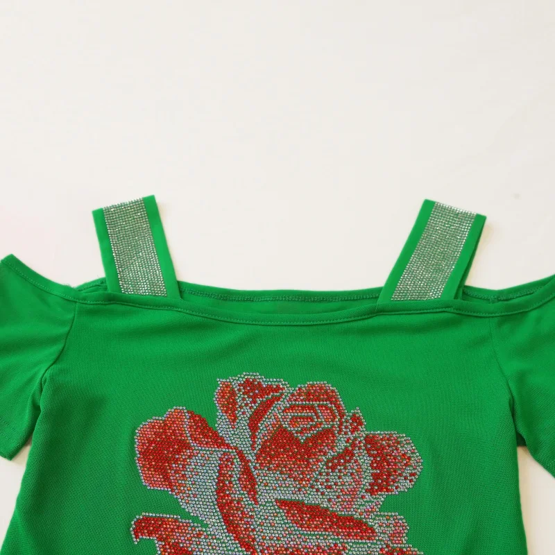 New Summer European Clothes High Quality T-Shirt Womens Sexy Off Shoulder Fashion Shiny Diamonds Mesh Tops All Match Tees Blouse
New Summer European Clothes High Quality T-Shirt Womens Sexy Off Shoulder Fashion Shiny Diamonds Mesh Tops All Match Tees Blouse