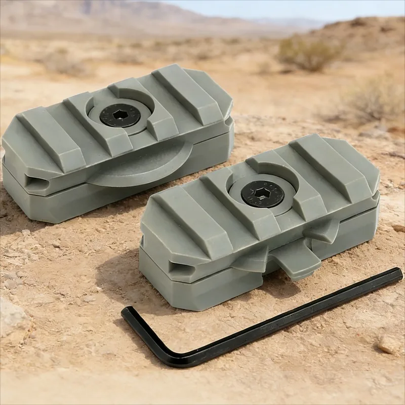 Tactical M-LOK Rail Section 2 Pack Lightweight Accessory Mount Universal Rail Adapter for Hunting Shooting Airsoft Sports
Tactical M-LOK Rail Section 2 Pack Lightweight Accessory Mount Universal Rail Adapter for Hunting Shooting Airsoft Sports
