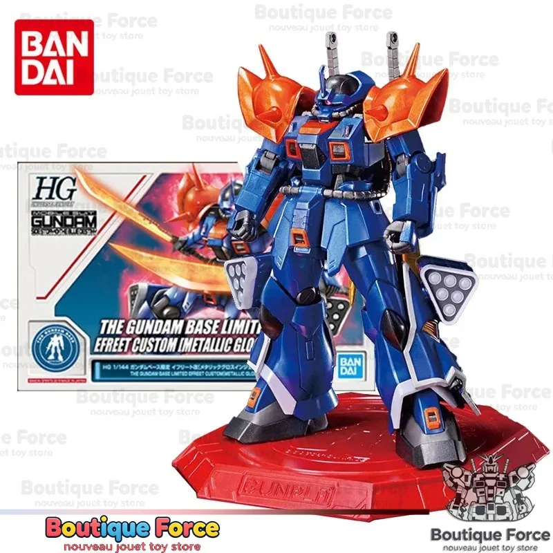 Bandai Gundam HG Efreet Custom Metallic Gloss Injection Model Kit Anime Figure Official Licensed Action Toy for Collectors
Bandai Gundam HG Efreet Custom Metallic Gloss Injection Model Kit Anime Figure Official Licensed Action Toy for Collectors