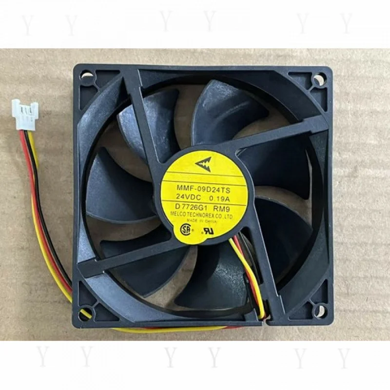 Y+ for Brand New Melco MMF-09D24TS RM9 9025 DC24V 0.19A For Fujitsu drive server fan
Y+ for Brand New Melco MMF-09D24TS RM9 9025 DC24V 0.19A For Fujitsu drive server fan