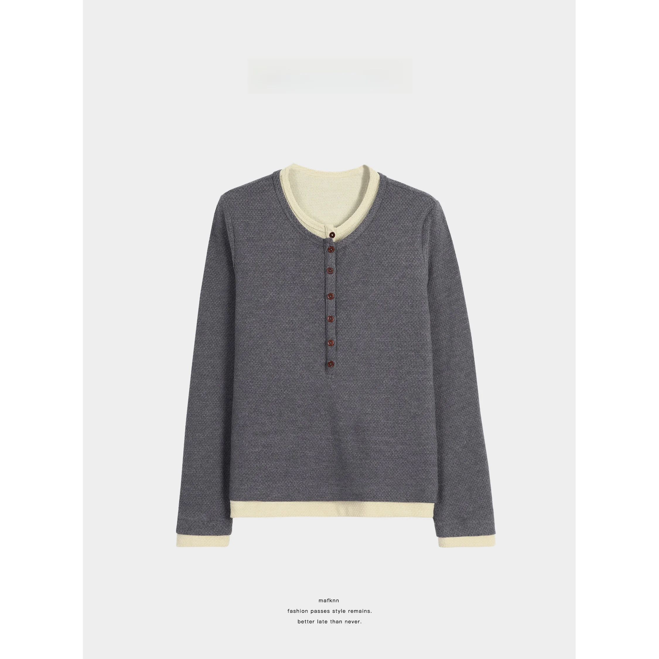 JiJi Private Collection Color Blo Long Sve Top Women's Spring 2026 Thiened Polyester Blend Casual Campus Sle
JiJi Private Collection Color Blo Long Sve Top Women's Spring 2026 Thiened Polyester Blend Casual Campus Sle