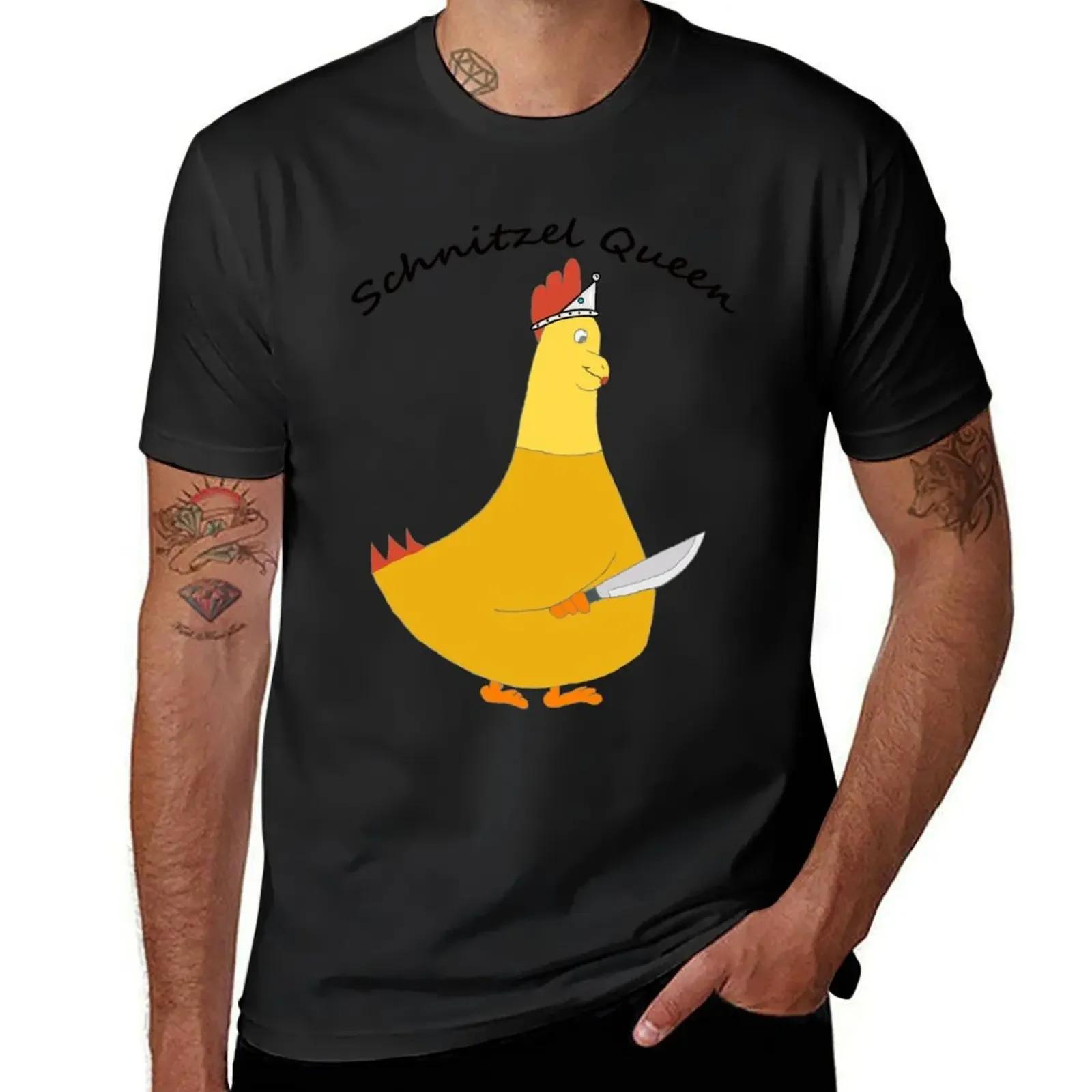 Queen of the Schnitzel T-Shirt Aesthetic clothing korean fashion shirts graphic tees anime t shirts men workout shirt
Queen of the Schnitzel T-Shirt Aesthetic clothing korean fashion shirts graphic tees anime t shirts men workout shirt