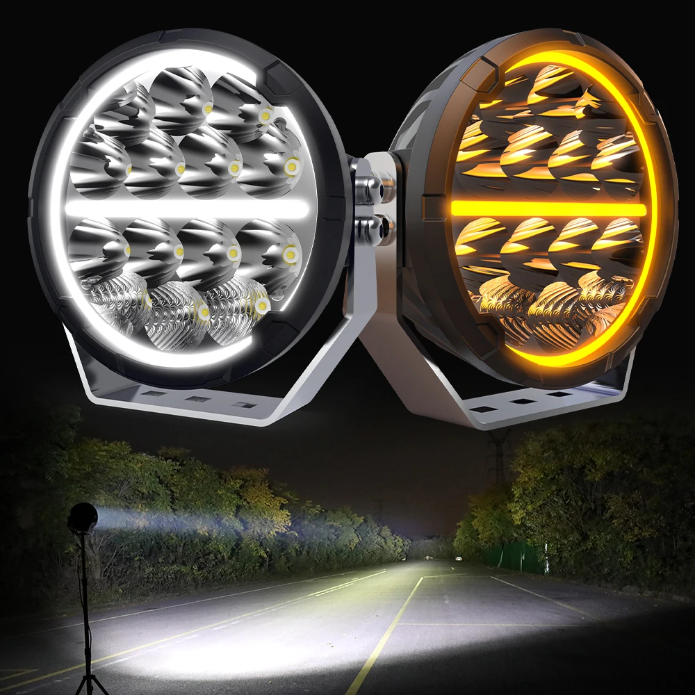 6.5 7inch 12V 24V E-mark Brightest Round DRL Auxiliary Car Led Driving Work Light Spot Offroad For Vehicle Truck 4X4
6.5 7inch 12V 24V E-mark Brightest Round DRL Auxiliary Car Led Driving Work Light Spot Offroad For Vehicle Truck 4X4