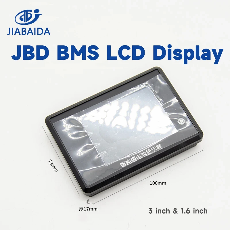 JBD BMS Accessories Bluetooth Model UART Box RS485 Box 3 inch LCD Display for JIABAIDA BMS 8S 24V 16S LiFePo4 Li-ion 10S 13S 20S
JBD BMS Accessories Bluetooth Model UART Box RS485 Box 3 inch LCD Display for JIABAIDA BMS 8S 24V 16S LiFePo4 Li-ion 10S 13S 20S