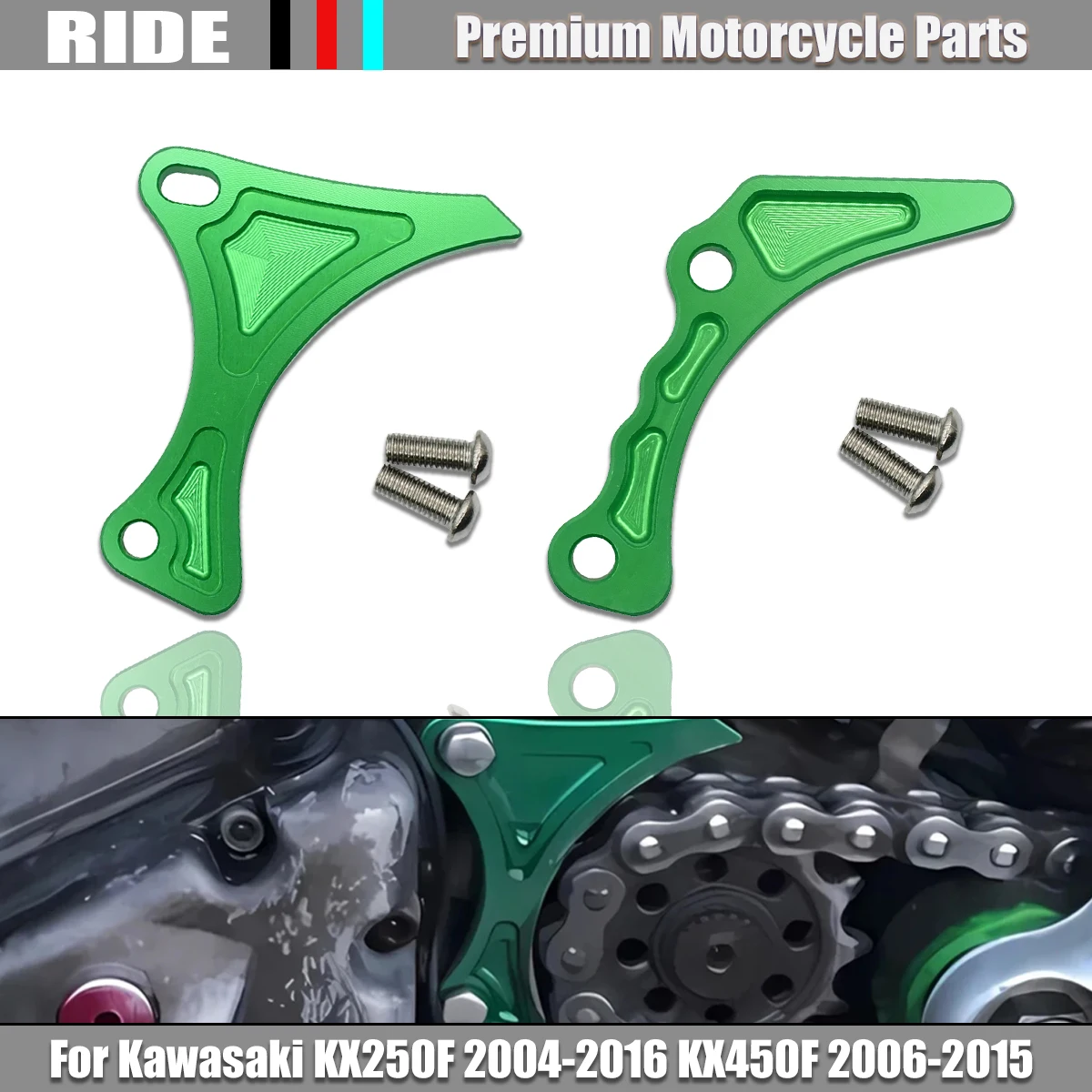 Motorcycle Guard Cover Chain Sprocket Cover Engine Protector For Kawasaki KX450F 2006-2015 KXF KX 450F 250F KX250F 2004-2016
Motorcycle Guard Cover Chain Sprocket Cover Engine Protector For Kawasaki KX450F 2006-2015 KXF KX 450F 250F KX250F 2004-2016