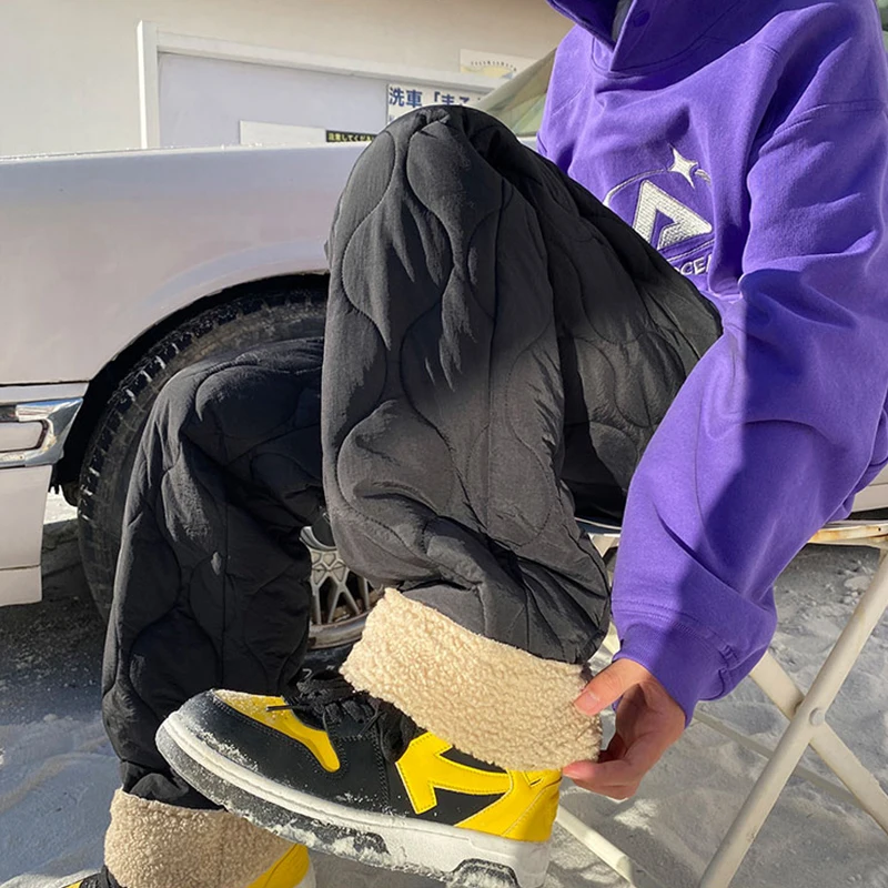 Утепленные брюки из хлопка с начесом под овчину для мужчин, зимние молодежные лыжные штаны, устойчивые к холоду, для сноубординга, длинные брюки из полиэфирного волокна
Утепленные брюки из хлопка с начесом под овчину для мужчин, зимние молодежные лыжные штаны, устойчивые к холоду, для сноубординга, длинные брюки из полиэфирного волокна