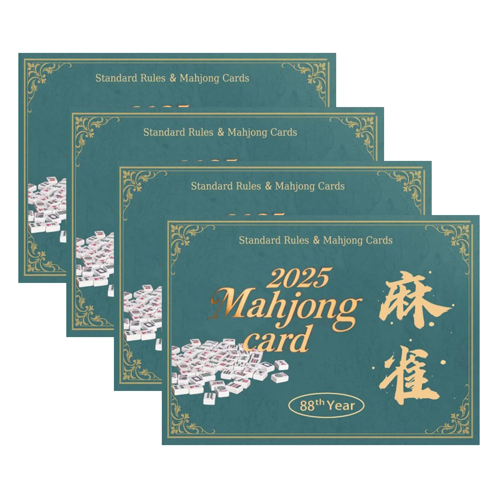 Американский набор маджонга на 2025 год, плитками с большим принтом и пересмотренным путеводителем — игровой набор для 4 игроков, который легко читаемый для начинающих и экспертов
Американский набор маджонга на 2025 год, плитками с большим принтом и пересмотренным путеводителем — игровой набор для 4 игроков, который легко читаемый для начинающих и экспертов