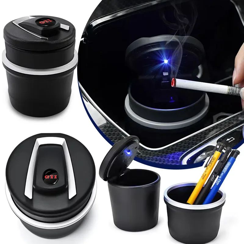 Car LED Portable Multifunctional Ashtray Car Accessories Emblem For VW GTI Golf 7 MK7 Tiguan MK2 for Seat Ateca Leon FR Ibiza
Car LED Portable Multifunctional Ashtray Car Accessories Emblem For VW GTI Golf 7 MK7 Tiguan MK2 for Seat Ateca Leon FR Ibiza