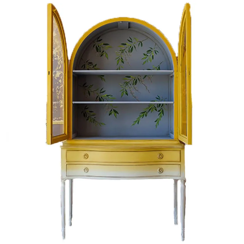 /High Quality French Antiqued Design Furniture Wood Sideboard Arched Glass Display Cabinet
/High Quality French Antiqued Design Furniture Wood Sideboard Arched Glass Display Cabinet
