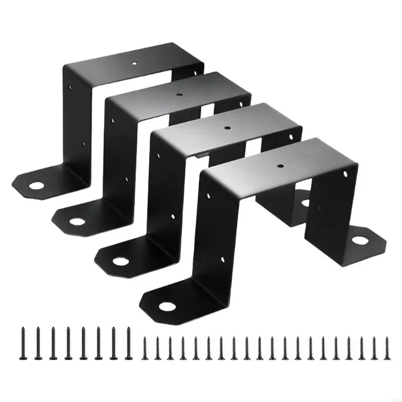 54HD 4PCS Черные монтажные кронштейны для беседки для 4х4 деревянных столбов в садовых конструкциях
54HD 4PCS Черные монтажные кронштейны для беседки для 4х4 деревянных столбов в садовых конструкциях