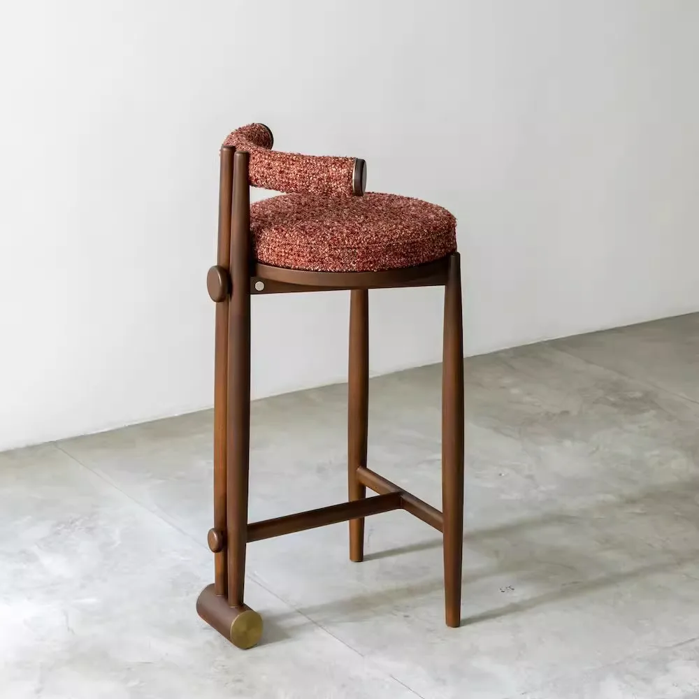 #! Nordic Modern Retro Style Bar Stool Minimalist Design Simple Fabric Cushions for Dining Bedroom Living Room Kitchen Islands
#! Nordic Modern Retro Style Bar Stool Minimalist Design Simple Fabric Cushions for Dining Bedroom Living Room Kitchen Islands