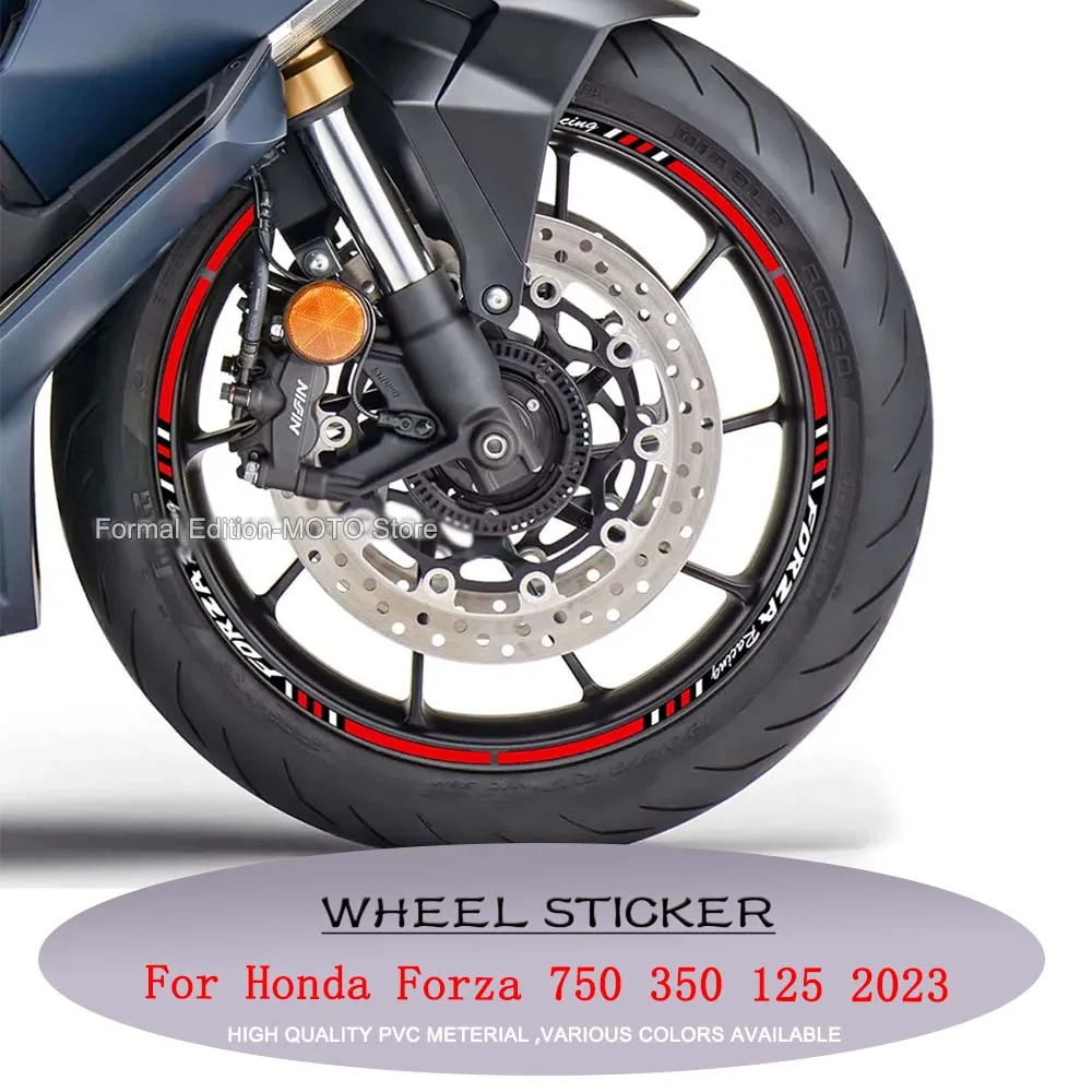 For Honda Forza 750 350 125 2023 Motorcycle Wheel Sticker Waterproof Hub Decal Rim Stripe Tape
For Honda Forza 750 350 125 2023 Motorcycle Wheel Sticker Waterproof Hub Decal Rim Stripe Tape