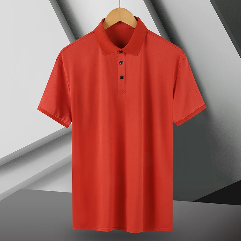 Soft Men Polo Shirt Short Sleeve Summer Cool Thin Oversized Shirts Male Plus Size T-shirt Breathable Loose Fashion Polp Shirts
Soft Men Polo Shirt Short Sleeve Summer Cool Thin Oversized Shirts Male Plus Size T-shirt Breathable Loose Fashion Polp Shirts