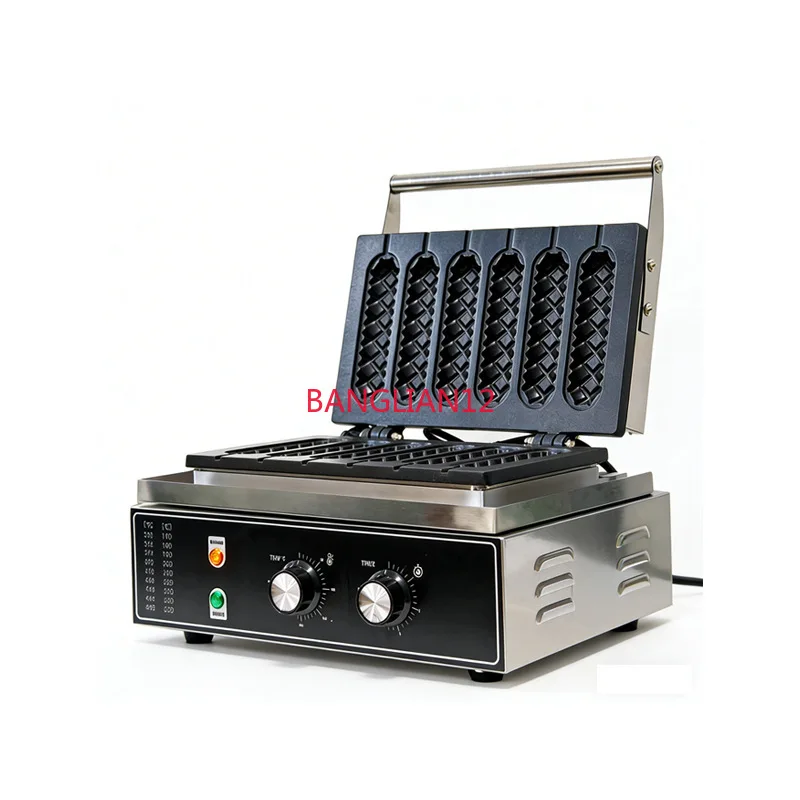Electric Hot Dog Stick Machine, Crispy Danish Cream Stick, Stainless Steel
Electric Hot Dog Stick Machine, Crispy Danish Cream Stick, Stainless Steel