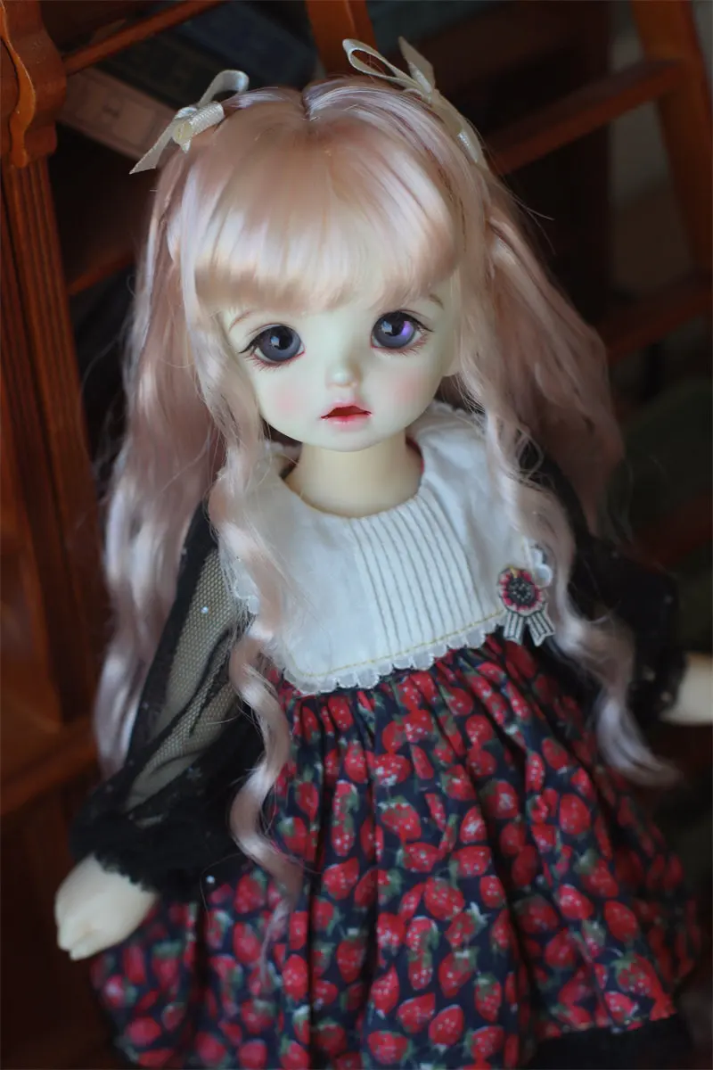 In Stock BJD Doll Baby Girls Wig 1/3 1/4 1/6 Milk Silk Butterfly Bow Curls Medium Long Hair Soft Silk Wig Doll Accessories
In Stock BJD Doll Baby Girls Wig 1/3 1/4 1/6 Milk Silk Butterfly Bow Curls Medium Long Hair Soft Silk Wig Doll Accessories
