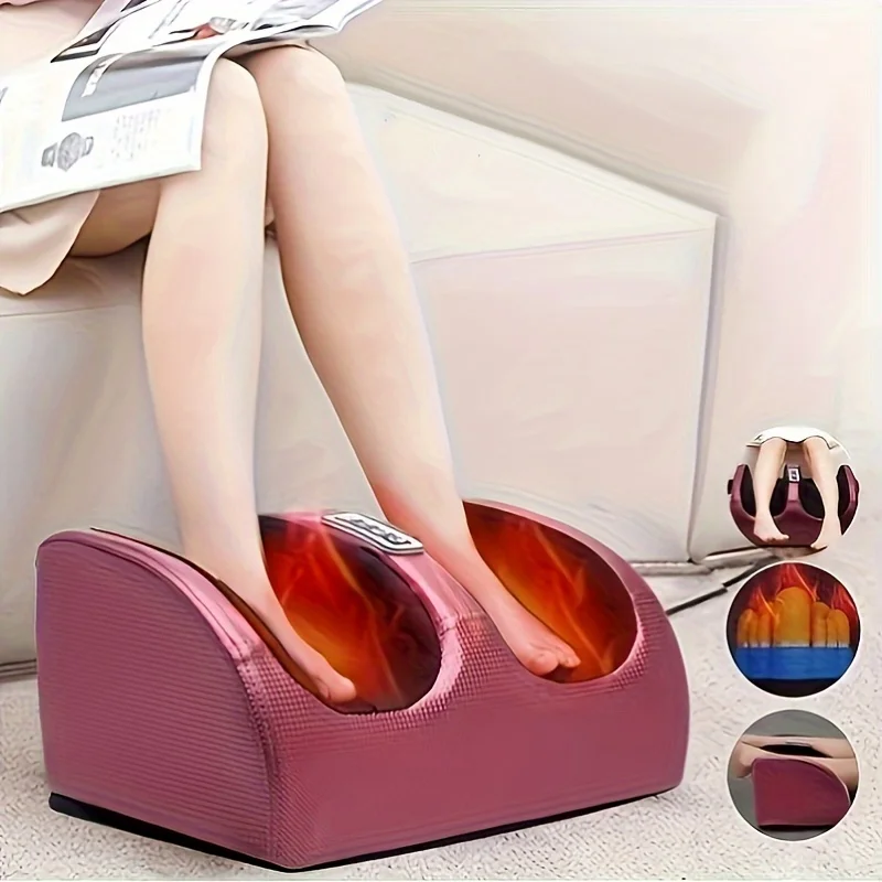 110V Plug Shiatsu Foot Massager Machine with Hot Compress and Deep Kneading - Relaxing Calf Massager for Tired Feet - Perfect
110V Plug Shiatsu Foot Massager Machine with Hot Compress and Deep Kneading - Relaxing Calf Massager for Tired Feet - Perfect