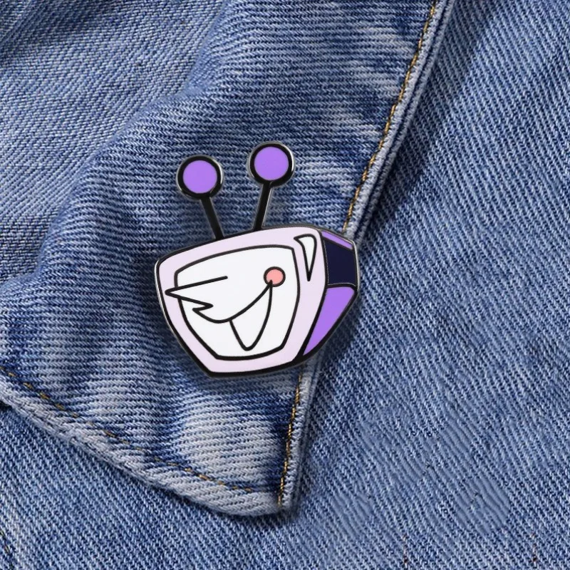 Hot Cartoon TV Tenna Brooch Role-Playing Game Deltarune Metal Badge Cute Anime Fashion Pin Backpack Clothing Accessories
Hot Cartoon TV Tenna Brooch Role-Playing Game Deltarune Metal Badge Cute Anime Fashion Pin Backpack Clothing Accessories