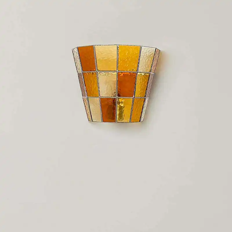 French Atmosphere Wall Lamp Stained Glass Living Room Background Wall Corridor Staircase Bedroom Bedside Lamp
French Atmosphere Wall Lamp Stained Glass Living Room Background Wall Corridor Staircase Bedroom Bedside Lamp
