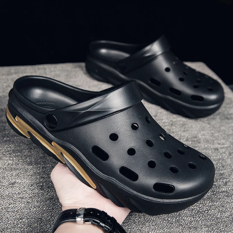 New Men Sandal Summer Slippers Garden Shoes Anti-slip Waterproof Clogs Outdoor Beach Sandals Male Casual Indoor Flip Flops Home
New Men Sandal Summer Slippers Garden Shoes Anti-slip Waterproof Clogs Outdoor Beach Sandals Male Casual Indoor Flip Flops Home