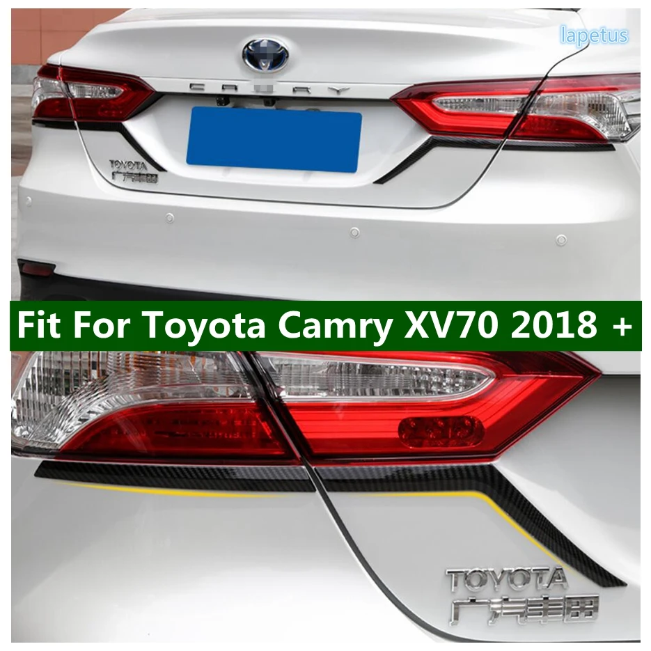 Car Accessories Rear Tail Lights Lamp Lid Eyelid Eyebrow Molding Decor Panel Cover Trim For Toyota Camry XV70 2018 - 2020 Chrome
Car Accessories Rear Tail Lights Lamp Lid Eyelid Eyebrow Molding Decor Panel Cover Trim For Toyota Camry XV70 2018 - 2020 Chrome