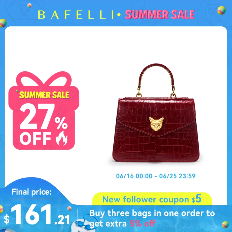 2025 BAFELLI CAT WOMEN'S NEW CROCODILE PATTERN LEATHER FASHION HANDBAG STYLISH BUSINESS FEMALE LEATHER LUXURY BRAND OL PURSE
2025 BAFELLI CAT WOMEN'S NEW CROCODILE PATTERN LEATHER FASHION HANDBAG STYLISH BUSINESS FEMALE LEATHER LUXURY BRAND OL PURSE