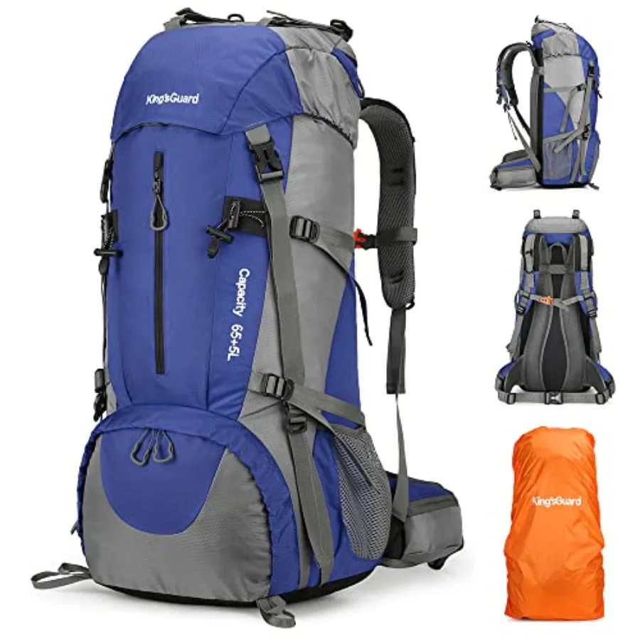 70L Hiking Backpack with Rain Cover Lightweight Waterproof Travel Camping Backpack Large Backpacking Pack
70L Hiking Backpack with Rain Cover Lightweight Waterproof Travel Camping Backpack Large Backpacking Pack
