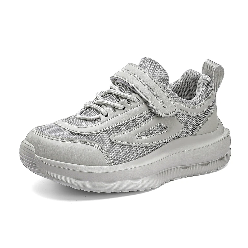 Summer All-purpose Casual Sneakers for Kids Perforated Circulation Mesh Shock Absorb Sole Wearproof Daily Sport Shoe
Summer All-purpose Casual Sneakers for Kids Perforated Circulation Mesh Shock Absorb Sole Wearproof Daily Sport Shoe