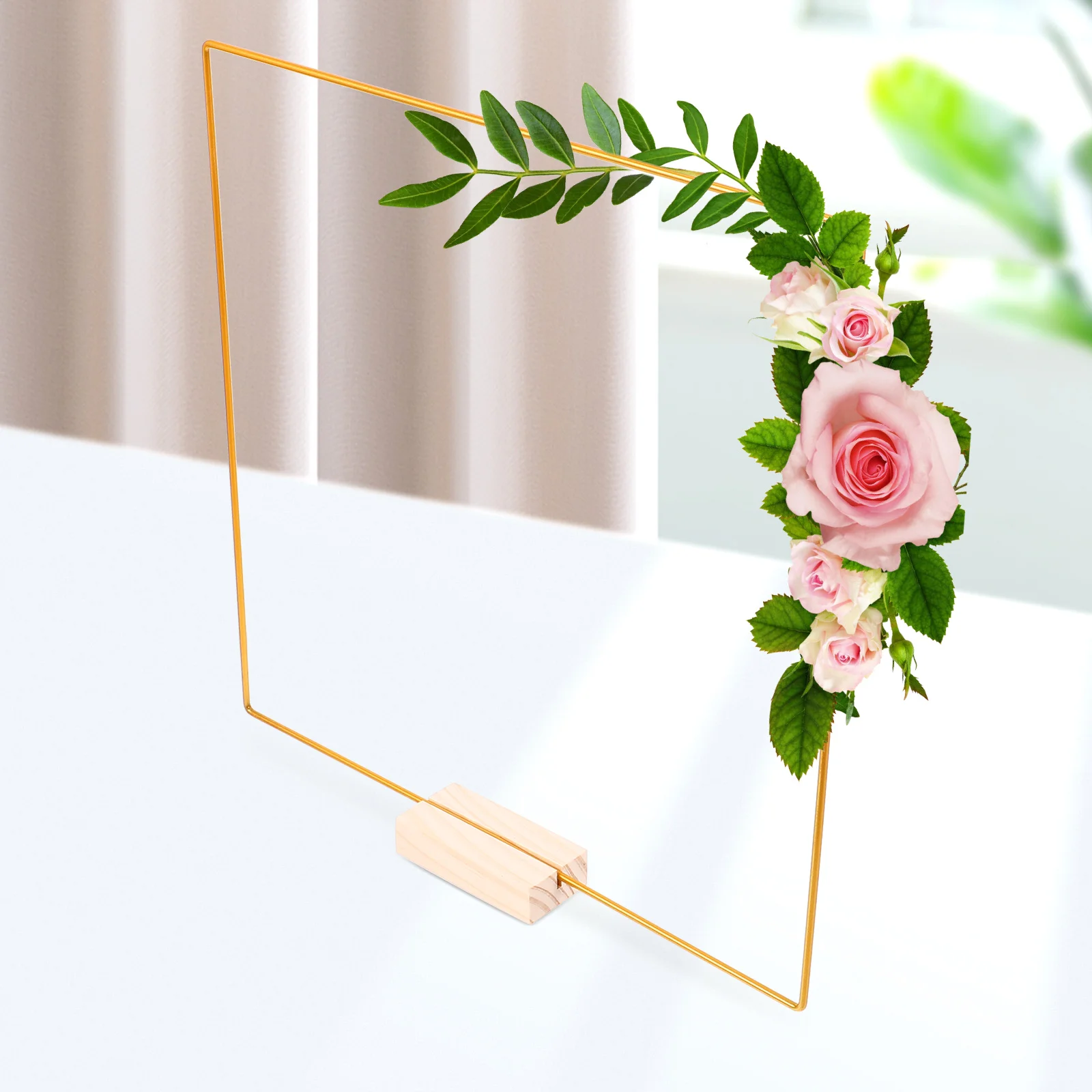 Wedding Garland Ornaments Floral Craft Ring Table Hoop Wreath Wood Garlands for Decor Baby Centerpiece Decorations
Wedding Garland Ornaments Floral Craft Ring Table Hoop Wreath Wood Garlands for Decor Baby Centerpiece Decorations
