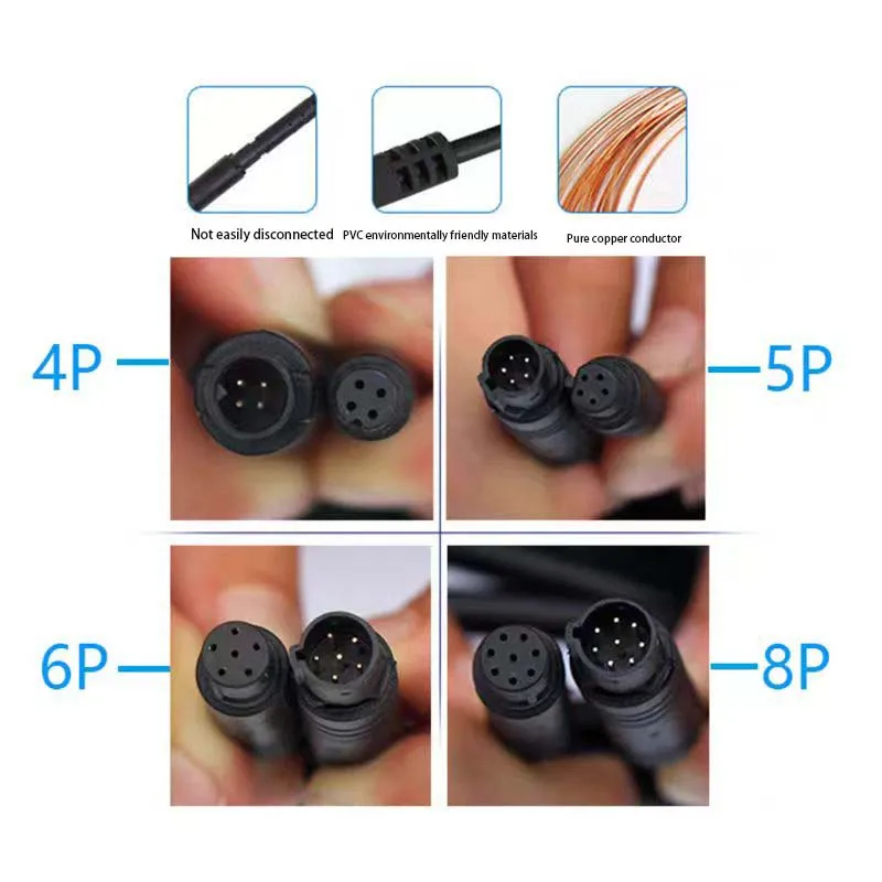 Car Mounted Reverse Camera Cable, Driving Recorder, BMW 4/5/6/8P Pin Core Rear View Lens Extension Cable
Car Mounted Reverse Camera Cable, Driving Recorder, BMW 4/5/6/8P Pin Core Rear View Lens Extension Cable