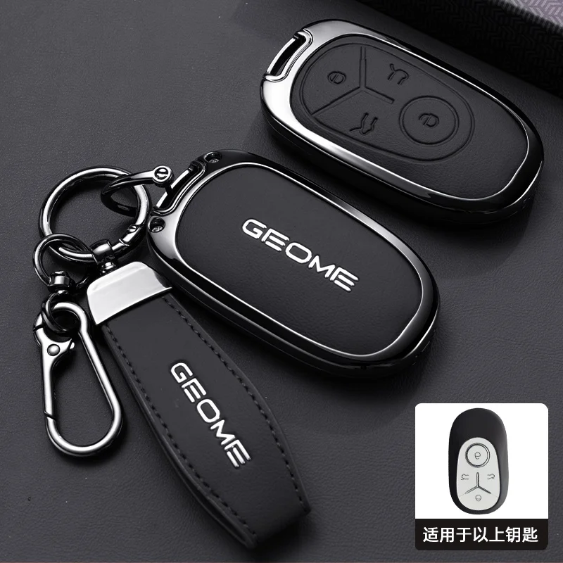 Zinc Alloy Leather Car Remote Key Case suitable For 2025 Geely GEOME Galaxy Light Star Wishes 2025 Exploration Youth Version
Zinc Alloy Leather Car Remote Key Case suitable For 2025 Geely GEOME Galaxy Light Star Wishes 2025 Exploration Youth Version